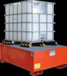 Container cu grilaj pentru IBC transportabil cu stivuitorul